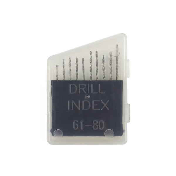 Excel Blades 20 Piece Drill Set with Flat Case No 61, No 80 55511IND - main